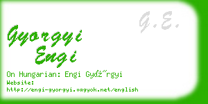 gyorgyi engi business card